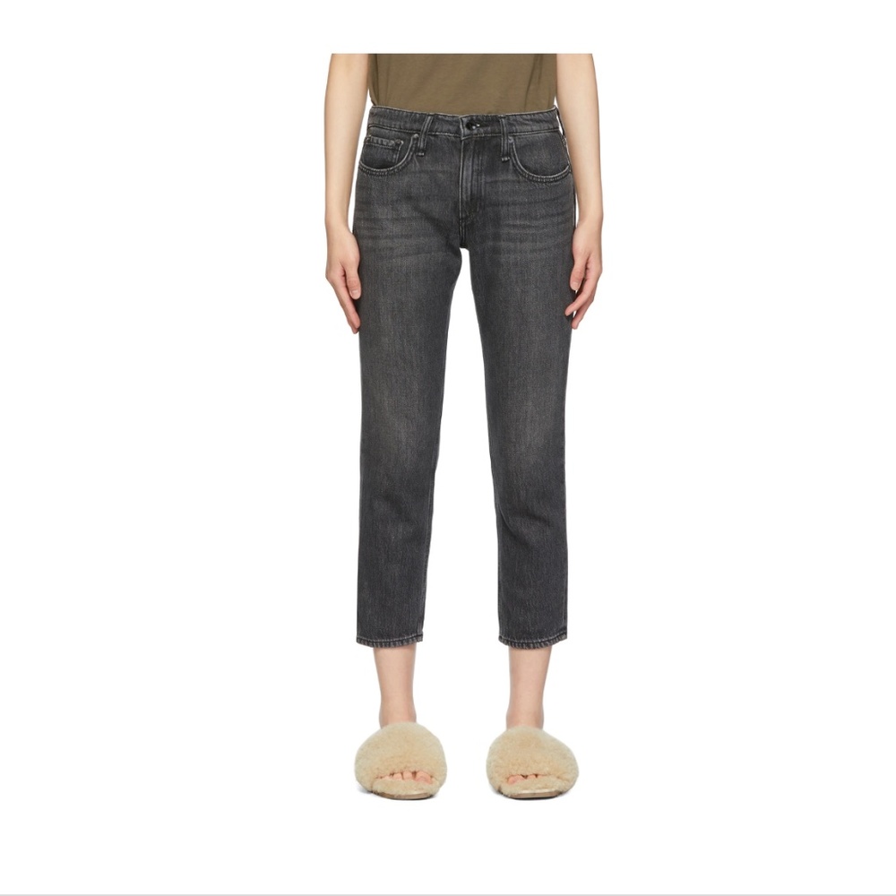 RAG & BONE Dre Low-Rise Slim Boyfriend Jeans